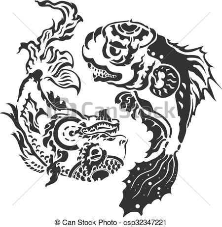 450x462 Pisces Vector Illustration From Fundemental.