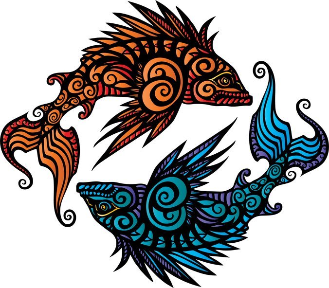 676x592 Free Pisces Vector Heraldry Psd Files, Vectors Amp Graphics