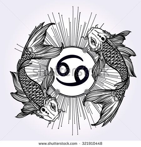 450x470 Stock Vector Hand Drawn Romantic Beautiful Line Art Of Zodiac