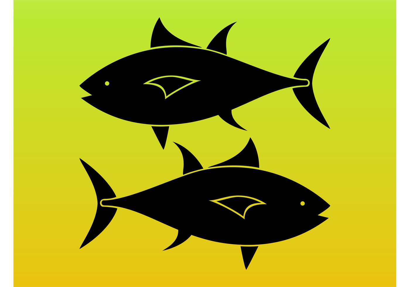1400x980 Pisces Vector
