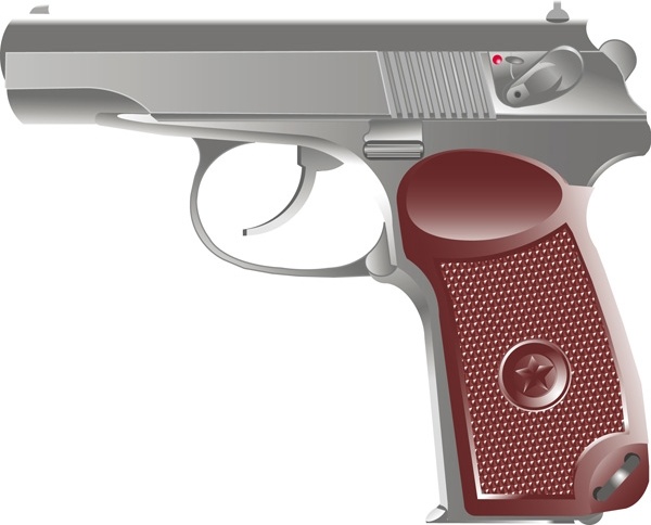 600x484 Pistol Vector Free Vector In Encapsulated Postscript Eps ( .eps