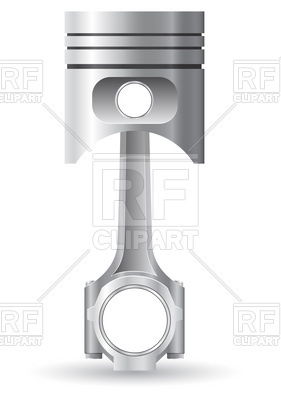 281x400 Car Engine Piston Vector Image Vector Artwork Of Objects
