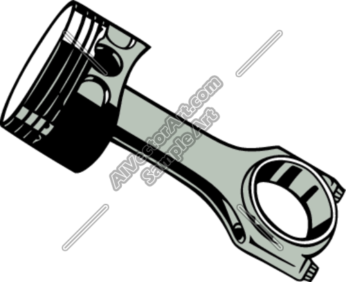500x408 Autopart Piston Clipart And Vectorart Vehicles