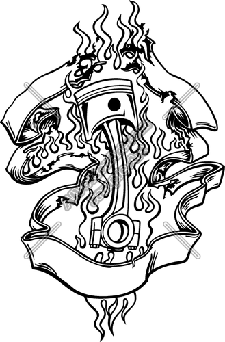 329x500 Car Clipart Piston