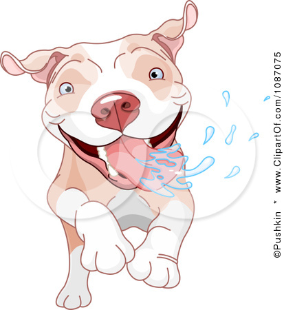 413x450 Pitbull Clipart