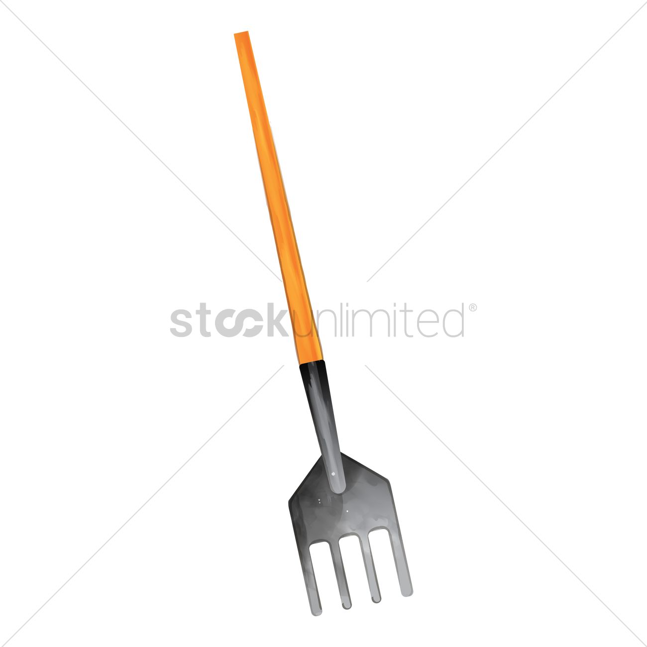 1300x1300 Pitchfork Vector Image