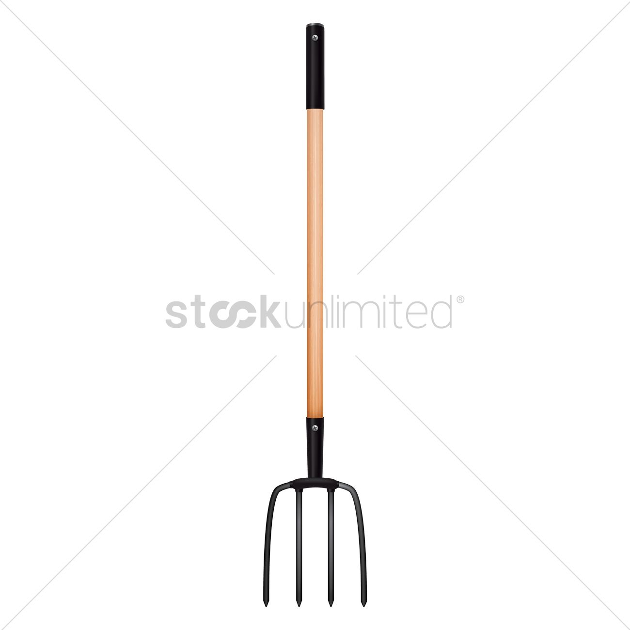 1300x1300 Pitchfork Vector Image