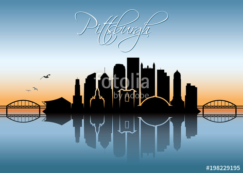 500x357 Pittsburgh Skyline