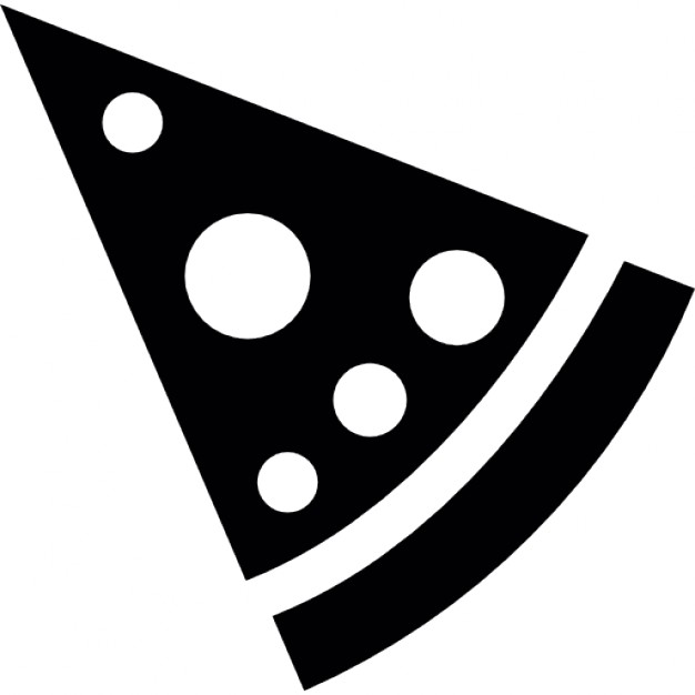 626x626 Pizza Slice With Round Toppings Icons Free Download
