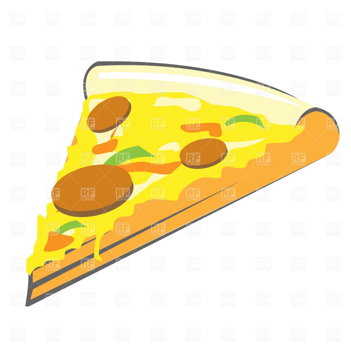 1200x1200 Pizza Slice Vector Image Vector Artwork Of Food And Beverages