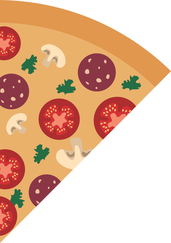 353x500 Pizza Slice Vector Image Public Domain Vectors