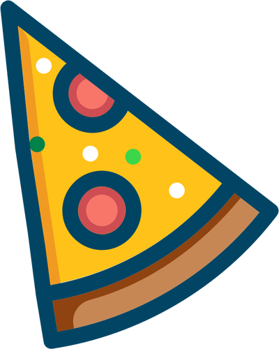 400x500 Pepperoni Pizza Vector Image Public Domain Vectors