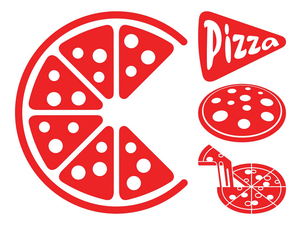 1024x765 Pizza Icons Vector Art Amp Graphics