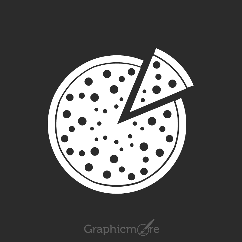 800x800 Pizza Icon Design Free Vector File Download By Graphicmore
