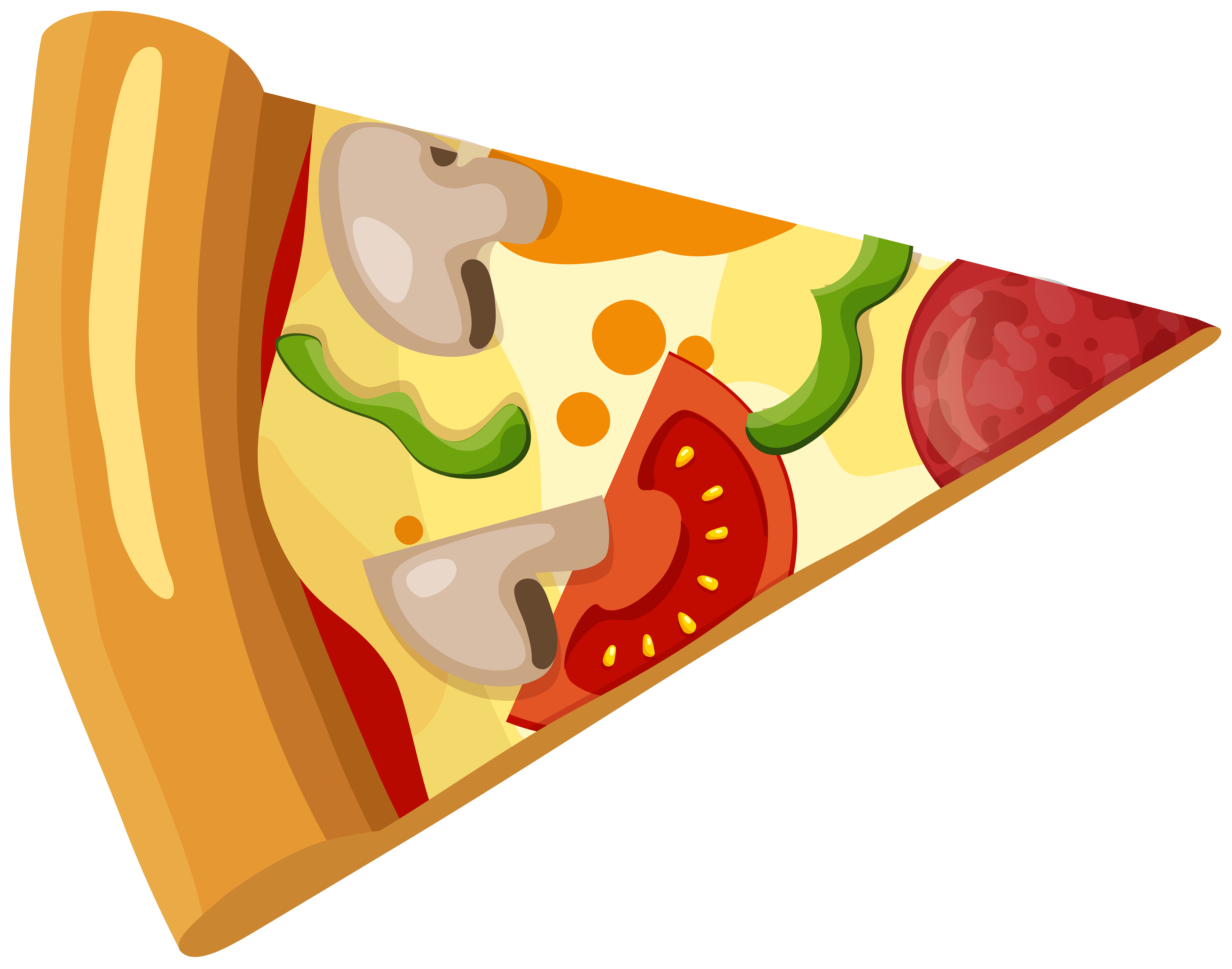 6000x4720 19 Vector Pizza Cartoon Huge Freebie! Download For Powerpoint