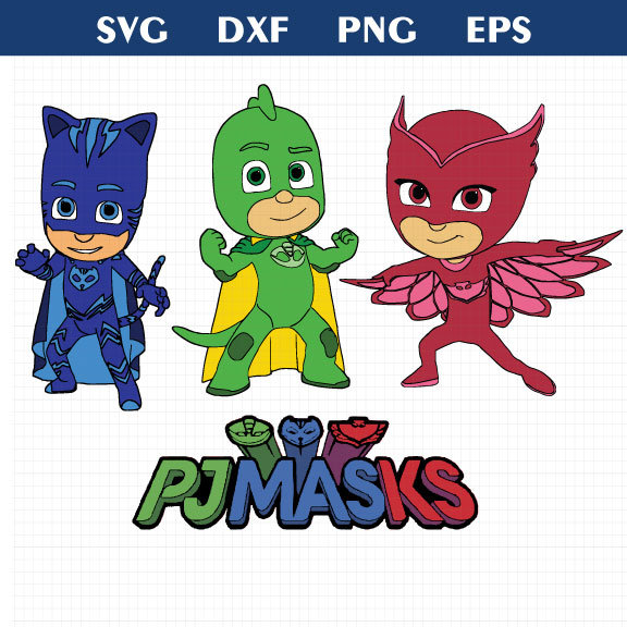 Pj Masks Vector at GetDrawings | Free download