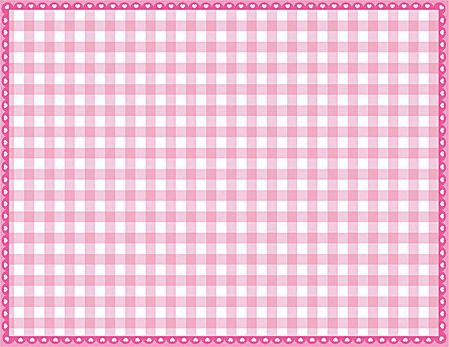 650x502 Vector Cartoon Cute Plaid Pattern Background, Vector, Cartoon