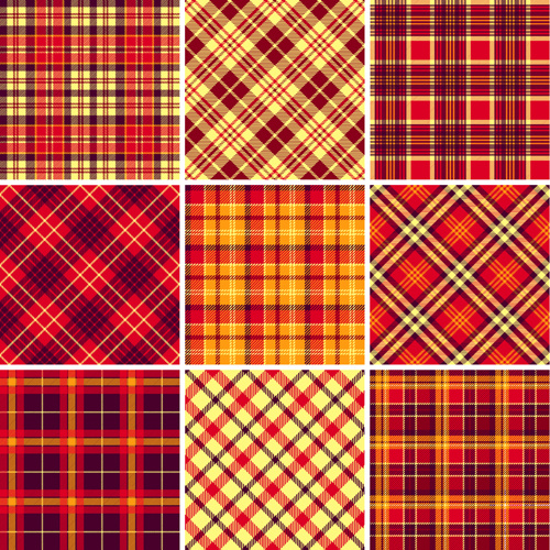 500x500 Plaid Fabric Patterns Seamless Vector Free Vector In Encapsulated