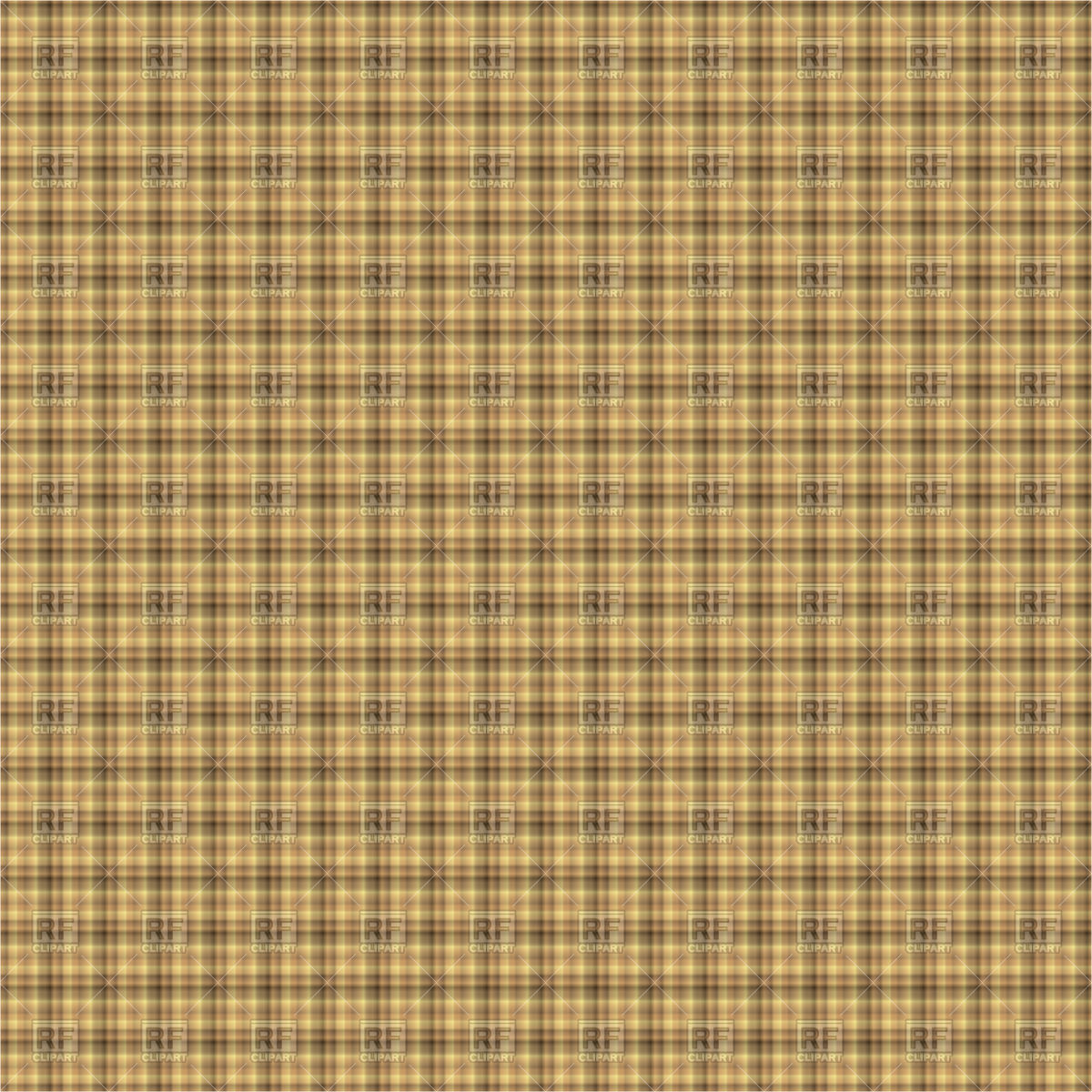 1200x1200 Sheckered Brown Plaid Pattern Vector Image Vector Artwork Of