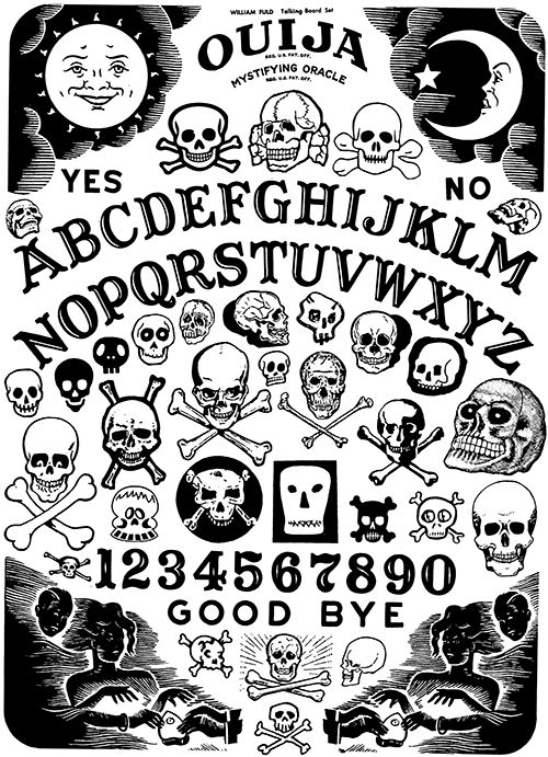 500x691 Ouija Board Clipart Round