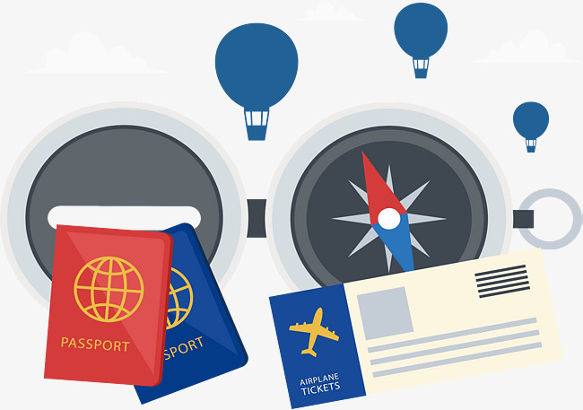 650x457 Tourist Passport, Airline Ticket, Ticket Vector, Vector Png