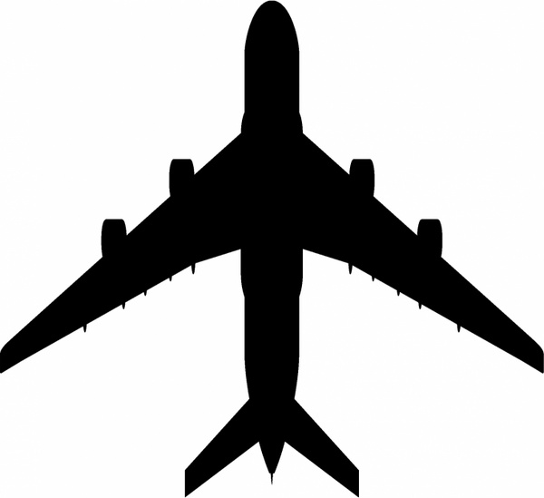 600x549 Plane Free Vector In Adobe Illustrator Ai ( .ai ), Encapsulated