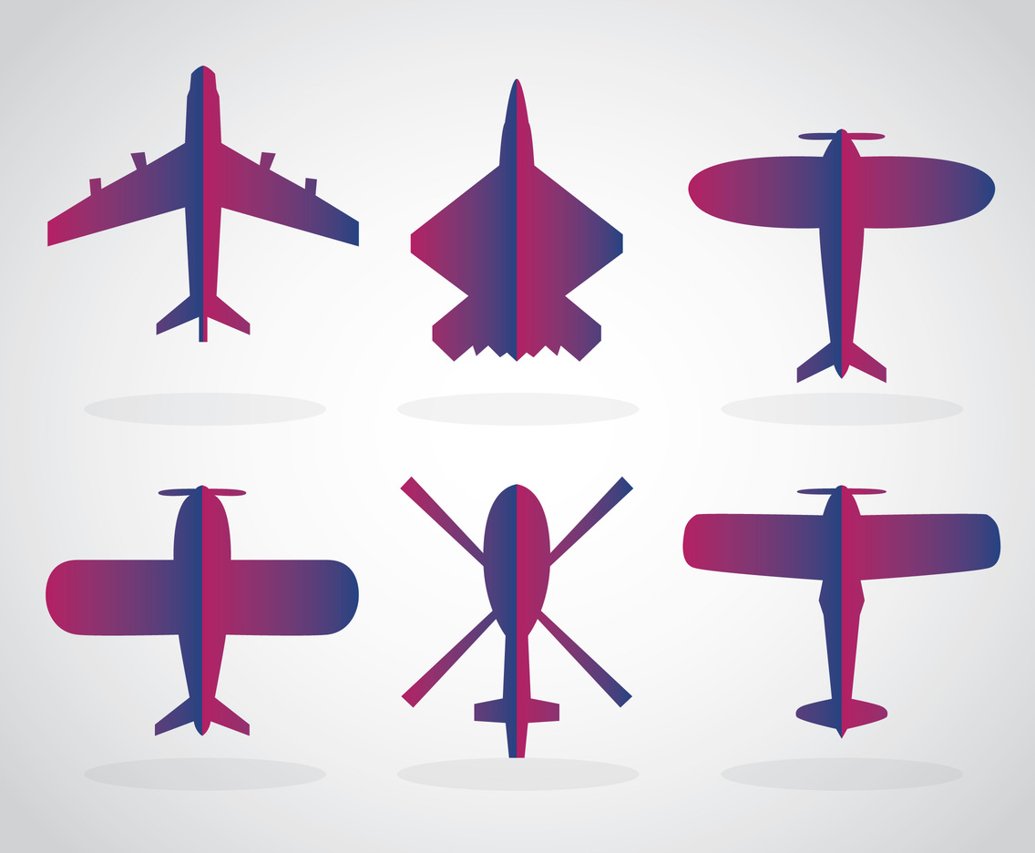 1136x936 Silhouette Plane Vector Free Vectors Ui Download