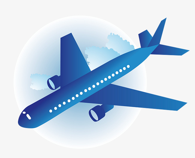 650x527 Vector Flying In The Blue Fine Cartoon Plane, Blue Vector, Cartoon