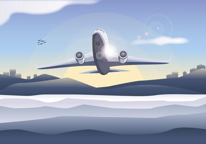 700x490 Avion Plane Vector Free