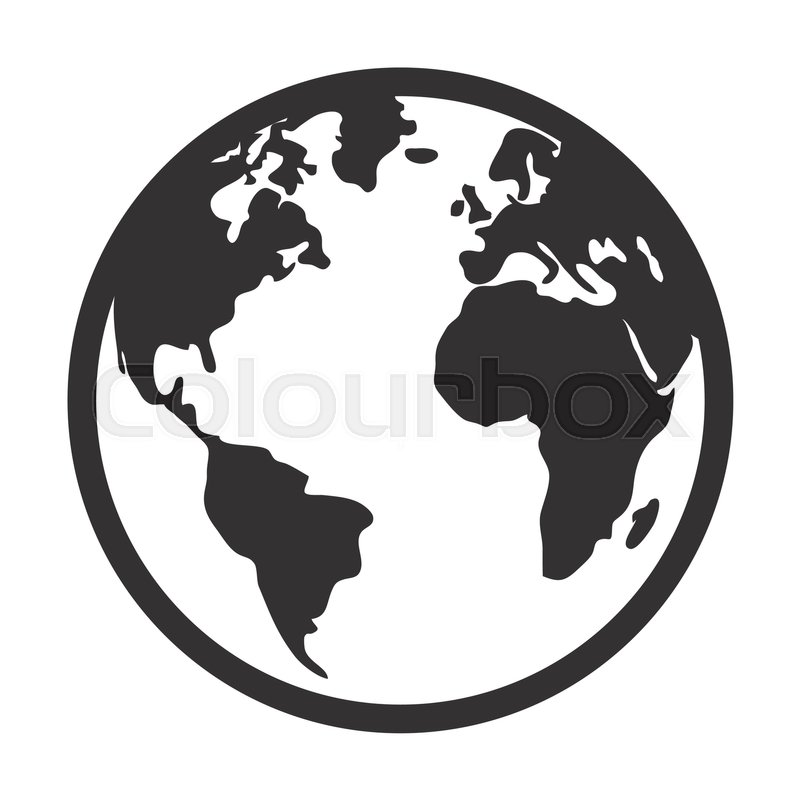 800x800 World Planet Earth Isolated Icon Vector Illustration Design