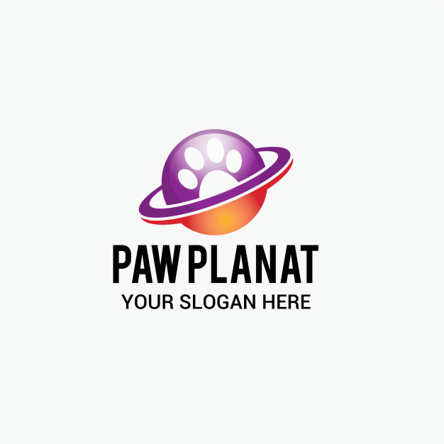 626x626 Paw Planet Logo Vector Premium Download