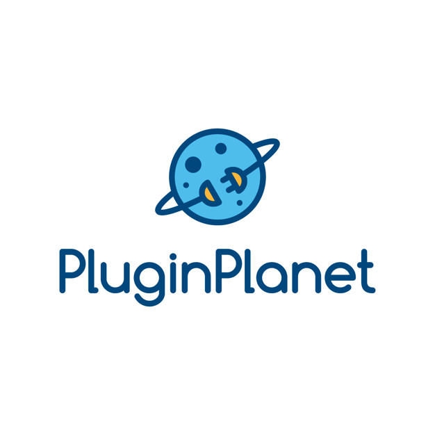 626x626 Plugin Planet Logo Vector Premium Download