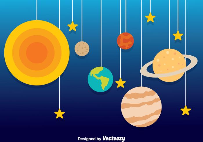 700x490 Planet Decoration Vector