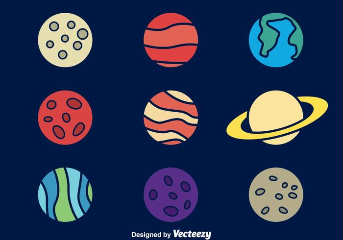 700x490 Planets Icons