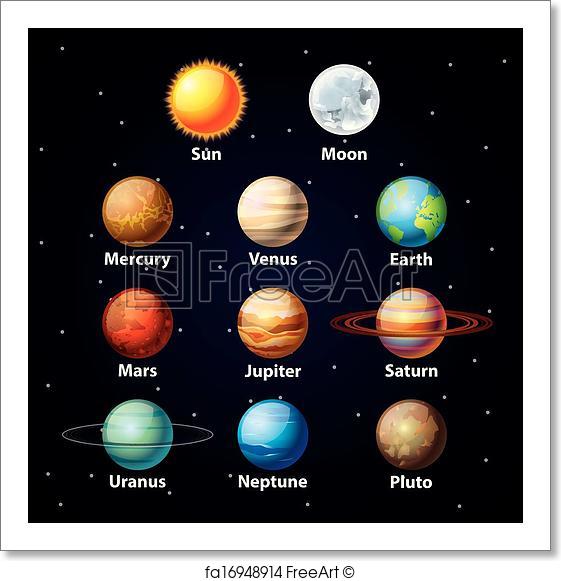 Planet Vector Free at GetDrawings | Free download