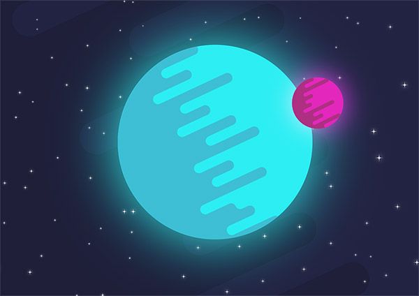 600x424 Planet Vector Free How To Create A Flat Style Vector Planet In