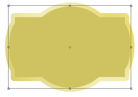 538x379 How To Create A Gold Plaque In Photoshop Using Vector Shapes