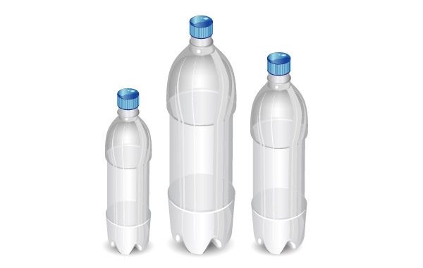 600x380 Plastic Bottles Vector Free Download