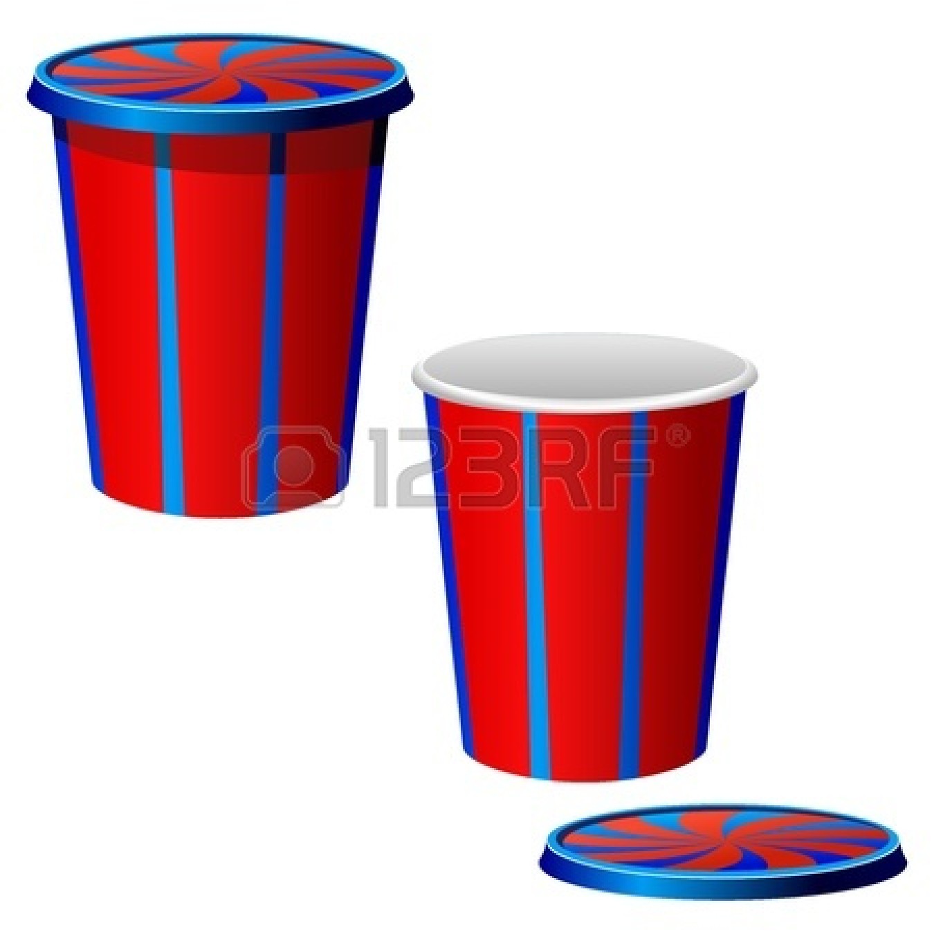 1350x1350 Plastic Cup Vector Clipart Panda