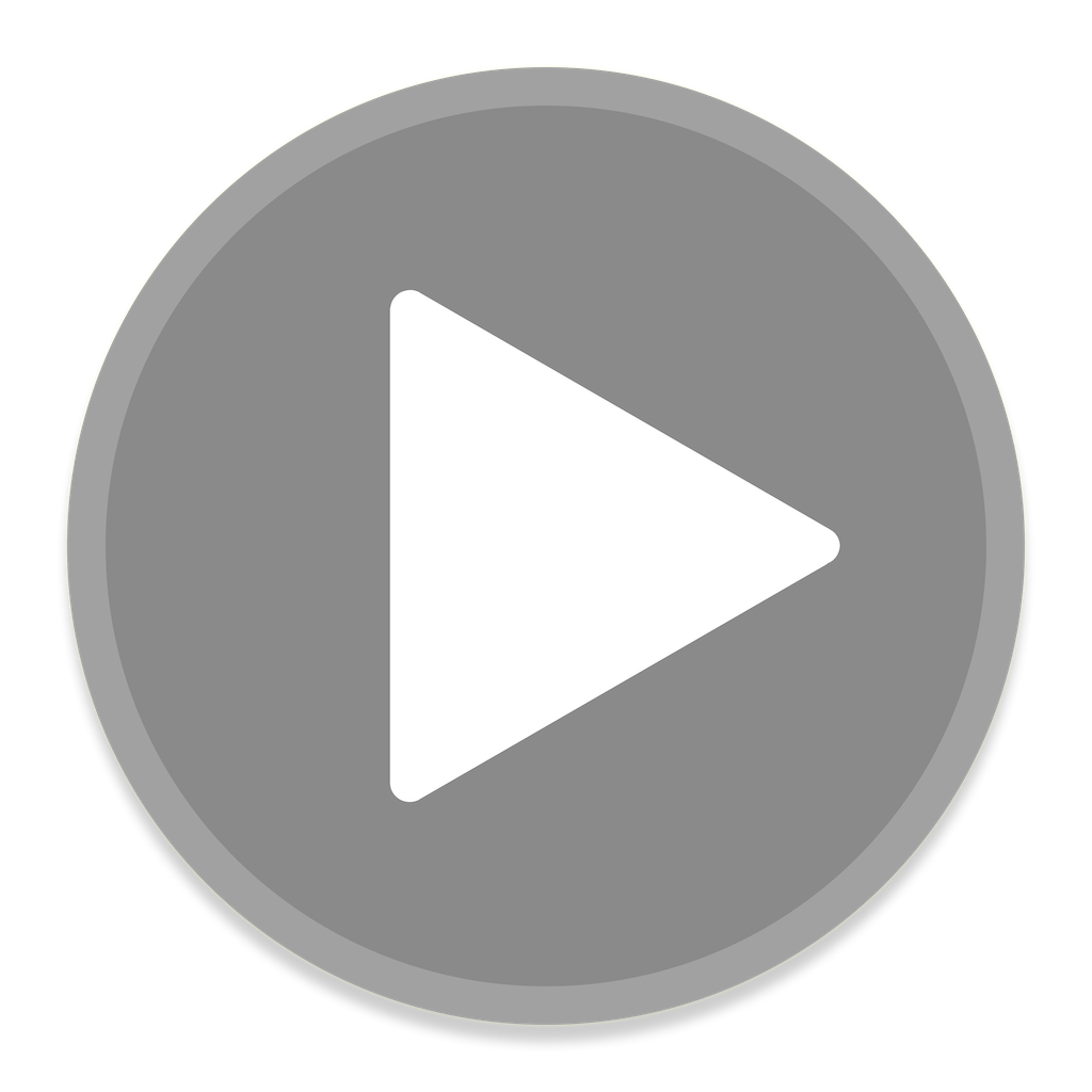 1024x1024 Play Button Vector