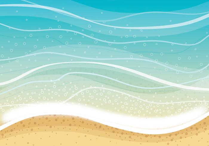 700x490 Summer Beach Playa Vector Background
