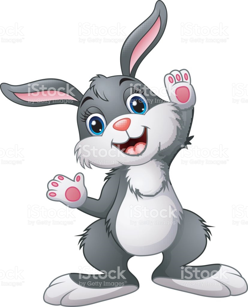 827x1024 Bunny Clipart Happy Rabbit