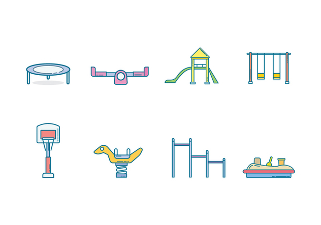 632x443 Free Kids Playground Vector Free Vector Download 400211 Cannypic