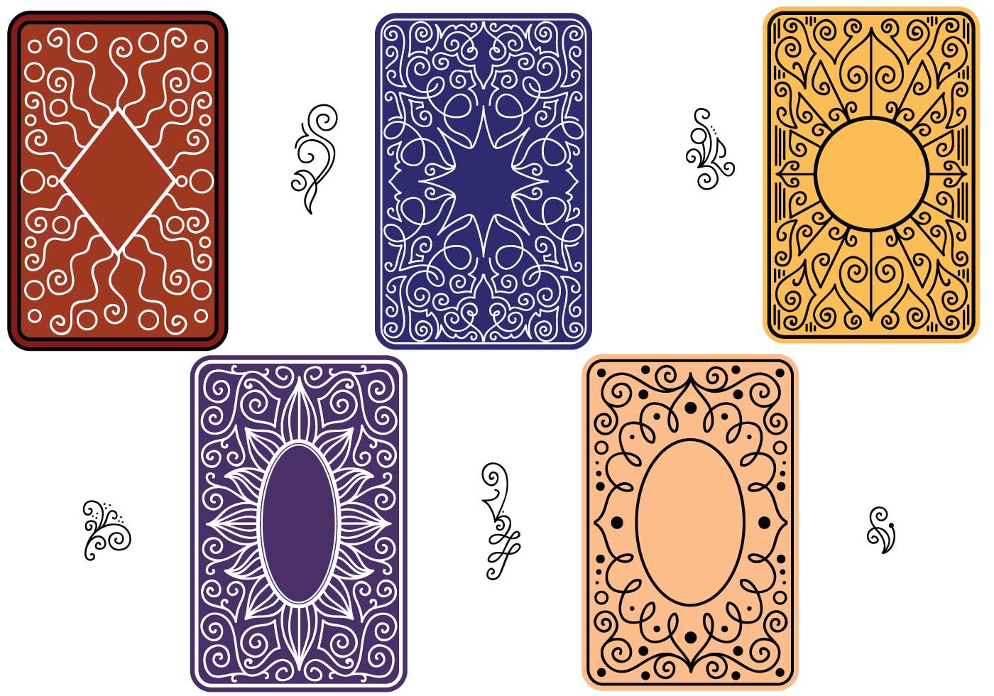 1400x980 Free Playing Cards Vectors