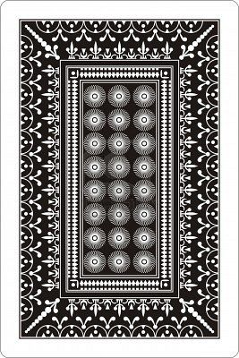 267x400 Playing Card Back Side 60x90 Mm Playing Cards