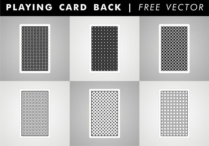 700x490 Playing Card Back Free Vector 265269