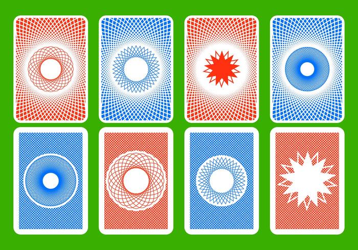 700x490 Playing Card Back Vector