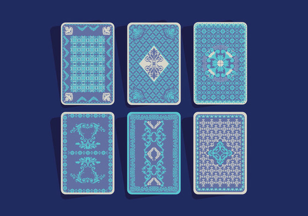 632x443 Playing Card Back Vector Free Vector Download 397521 Cannypic