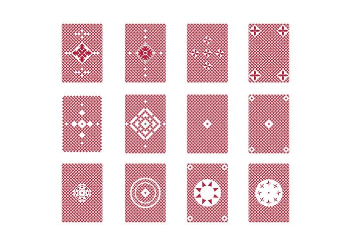 700x490 Free Playing Card Back Vector