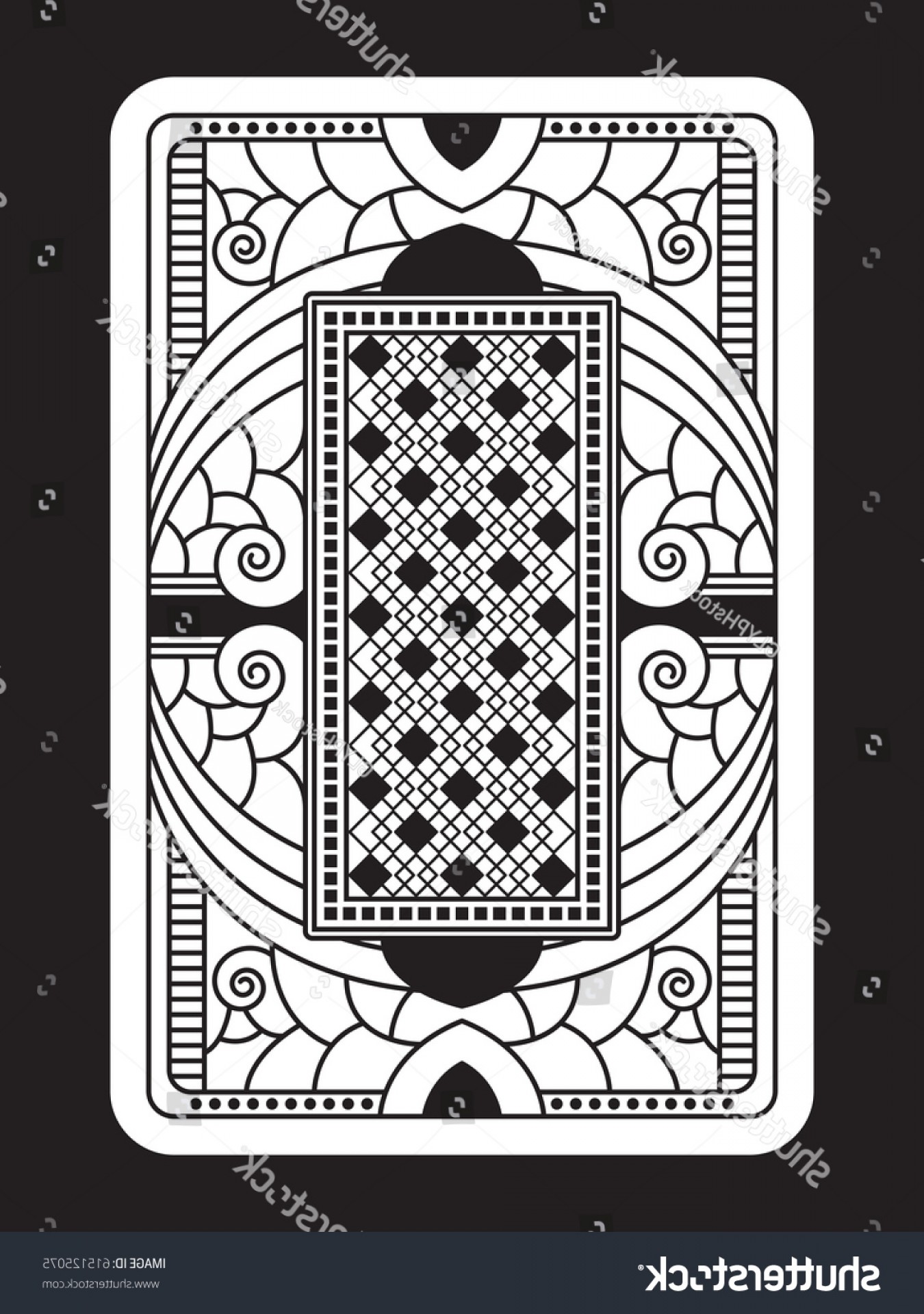 1350x1920 Custom Playing Card Back Vector Format Arenawp